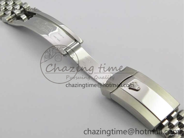 1228 WrinkleFree DateJust 41mm 126334 SS BP Maker 1:1 Best Edition New Version Blue Dial on Jubilee Bracelet 3075